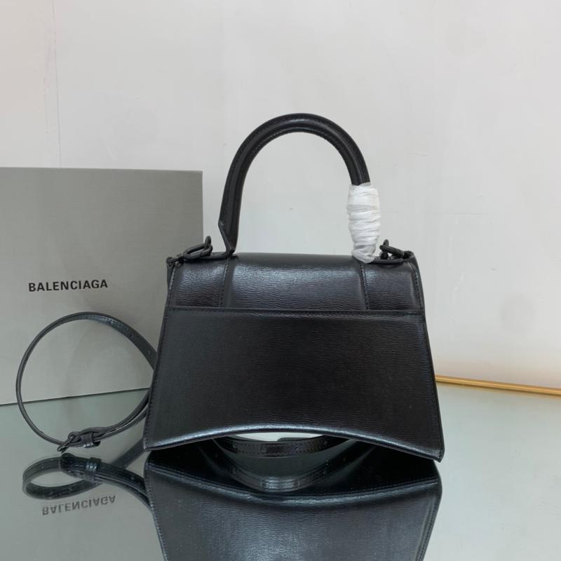 Balenciaga Bags 593546 Hand Rubbed Diamond Buckle Black